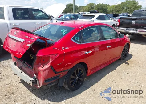 2017 Nissan Sentra Sr Turbo из США, поврежденный, VIN 3N1CB7APXHY351188